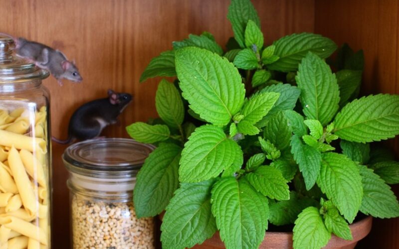 rodent repelling pantry plant without poison