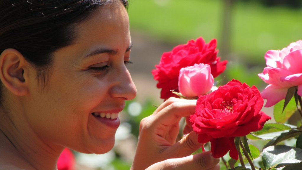 roses enhance emotional well being
