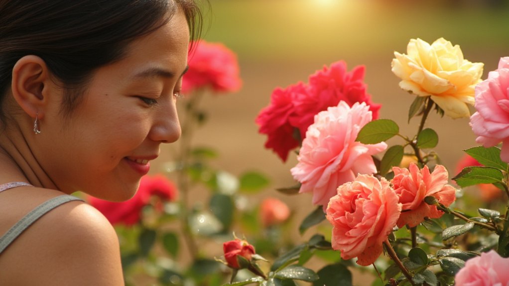 roses sensory emotional benefits
