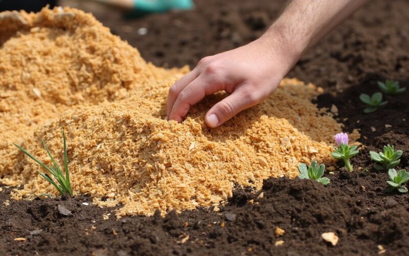 sawdust fertilizer revives beds