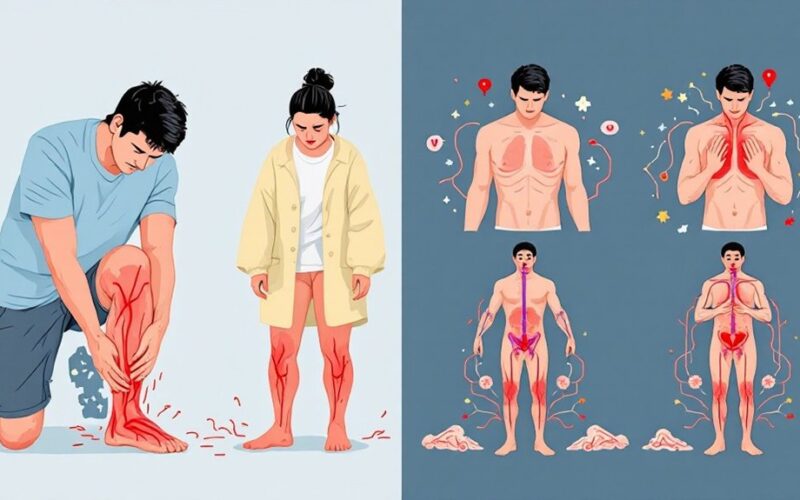 signs of potential blood clots