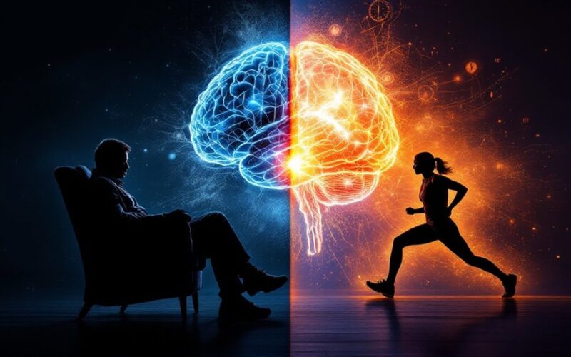 sitting accelerates brain aging