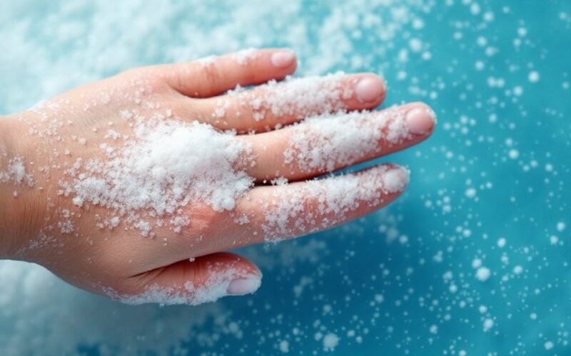 skin condition sea salt test