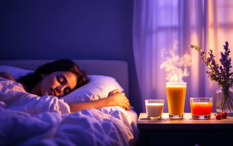 sleep and stress relief drinks