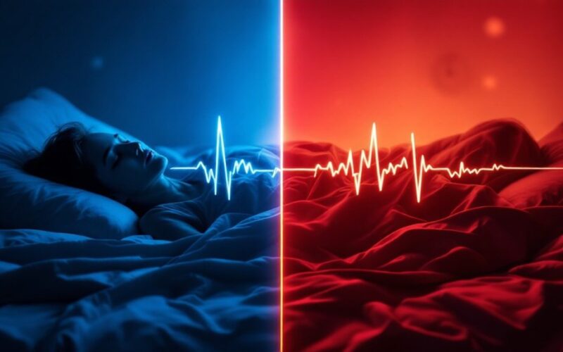 sleep deprivation affects heart