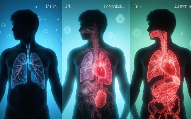 smoking cessation body changes