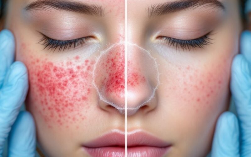 squeezing pimples risks infection