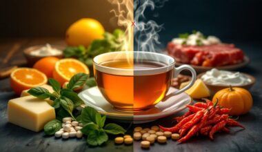 tea food combination warnings