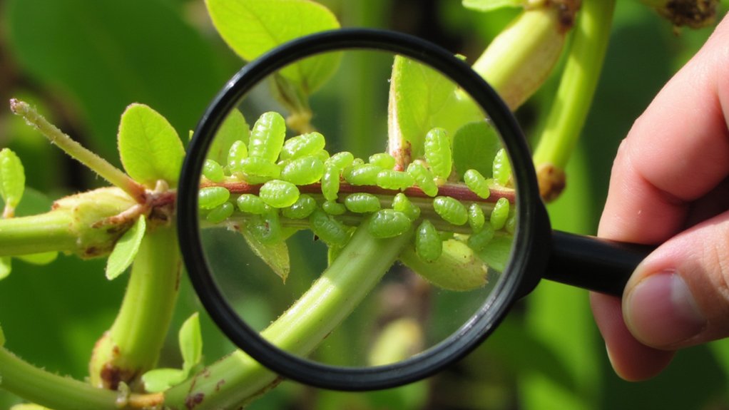 tiny persistent invasive damaging garden pests