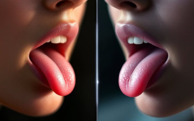 tongue indicators for heart attack