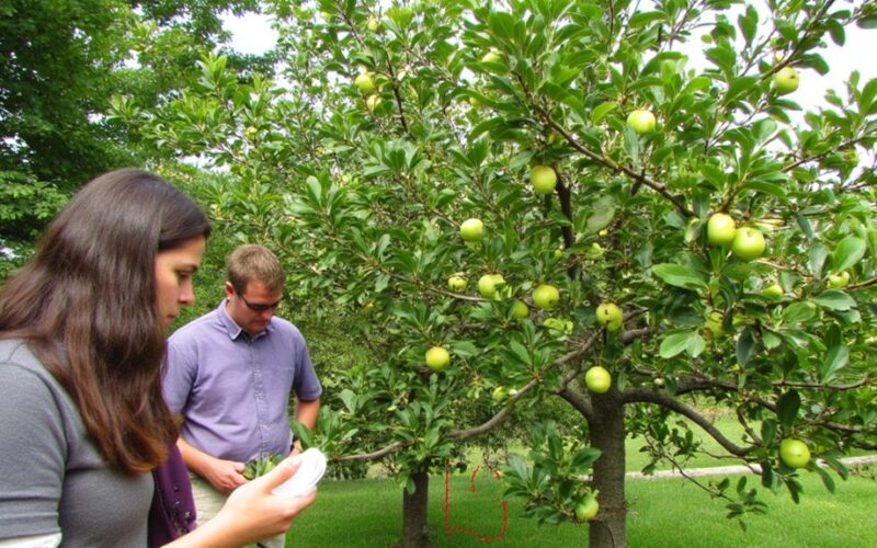 toxic neighbors harm apple trees