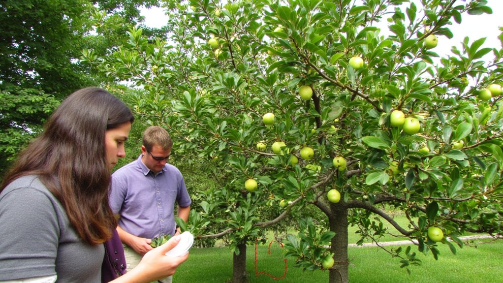 toxic neighbors harm apple trees