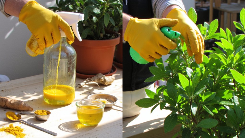 turmeric foliar spray preparation