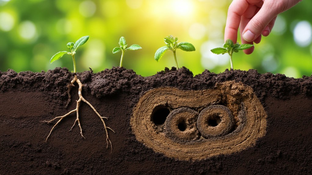 underground threats to seedlings