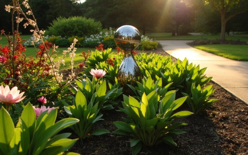 unexpected garden art installation transforming