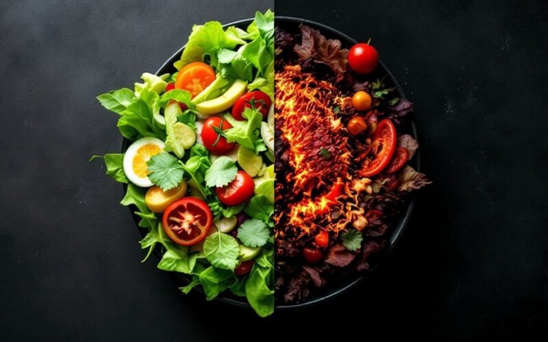 unhealthy salad misconception exposed