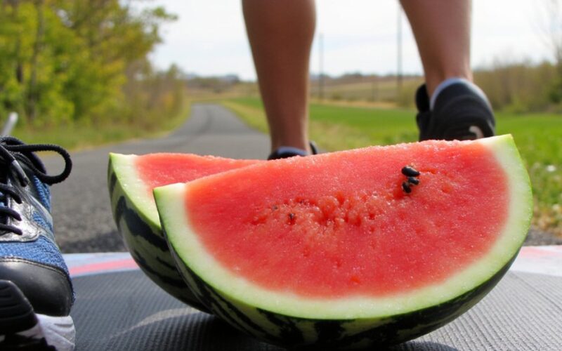 watermelon boosts workout performance