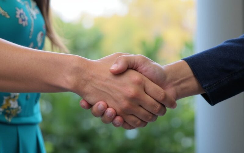 weak handshake potential health warning