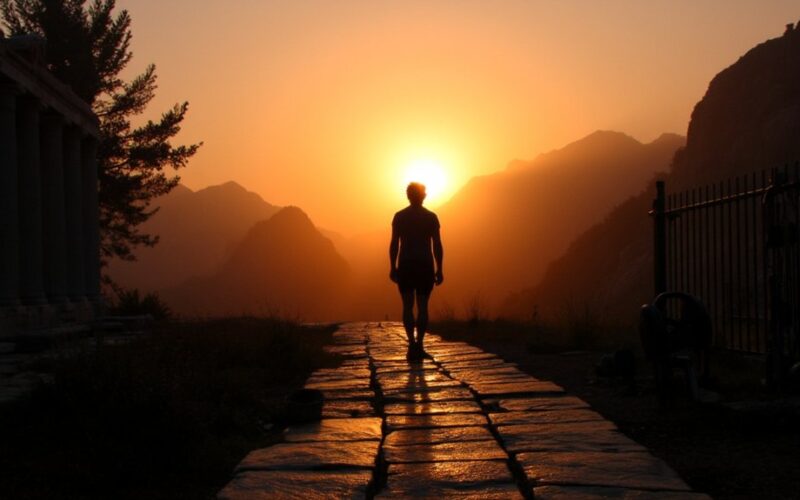 ancient walking exercise