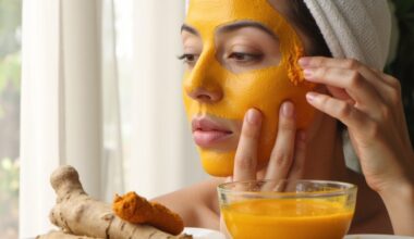 anti wrinkle facial turmeric treatment