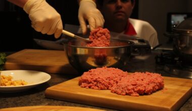 avoid hand mixing minced meat for cutlets