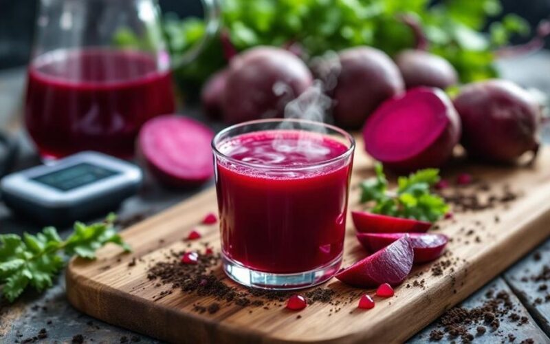 beetroot blood pressure weekly consumption