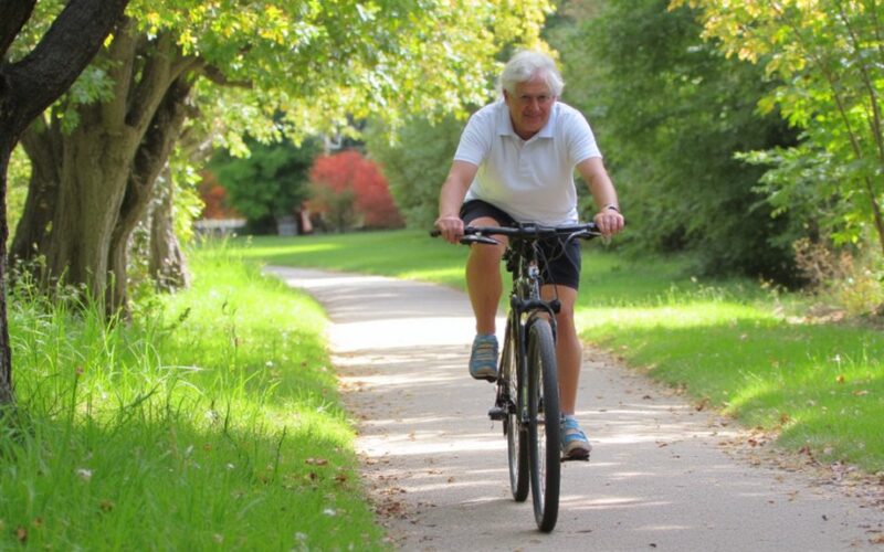 bicycling reduces dementia risk