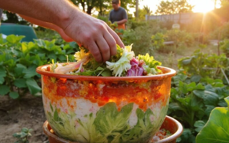 bokashi garden feeding kitchen fermentation