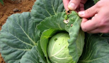 cabbage crops face persistent pest threats