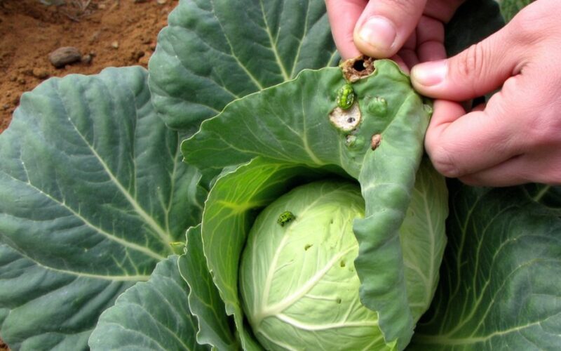 cabbage crops face persistent pest threats