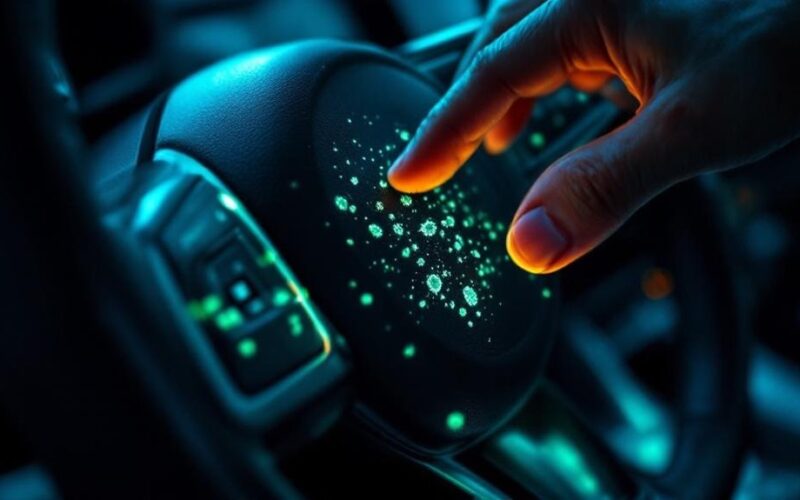 car interiors host bacteria