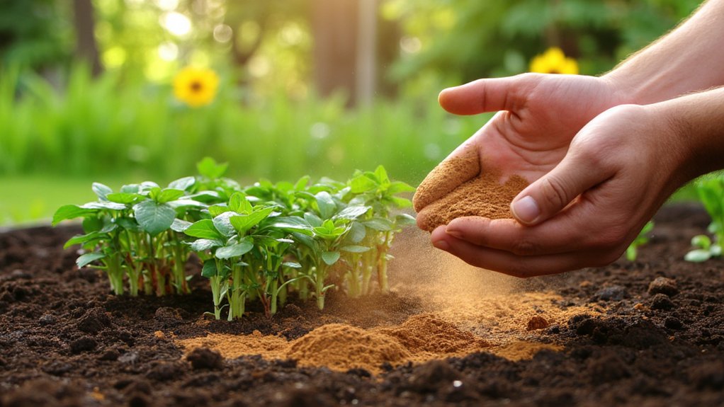 cinnamon protects delicate seedlings organically
