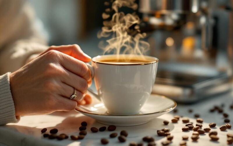 coffee accelerates skin aging