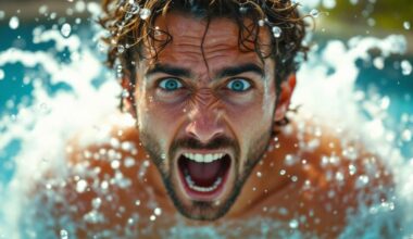 cold water shock in hot weather