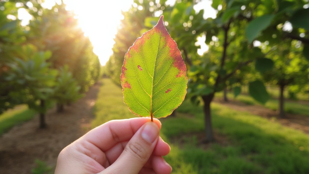 decoding distinctive foliar distress indicators