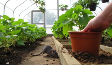 destructive greenhouse mouse infestations require prevention
