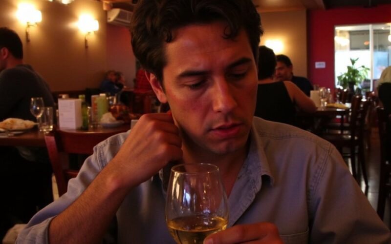 determine alcohol allergy symptoms