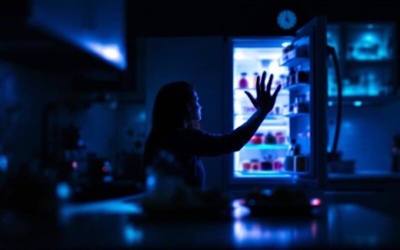 disrupted metabolism hormone imbalance nighttime snacking