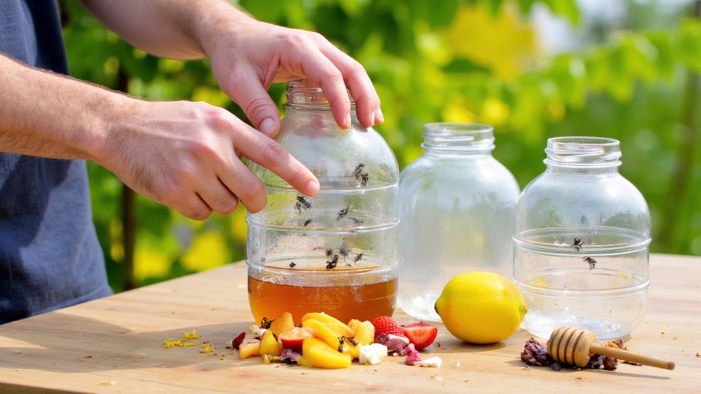 diy fly trap solutions
