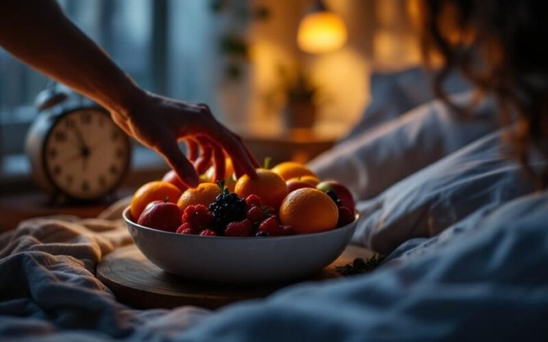 eating fruit causes evening bloating