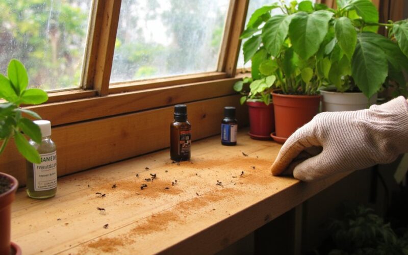 eco friendly ant deterrent greenhouse solutions