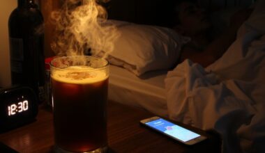evening drink impacts morning