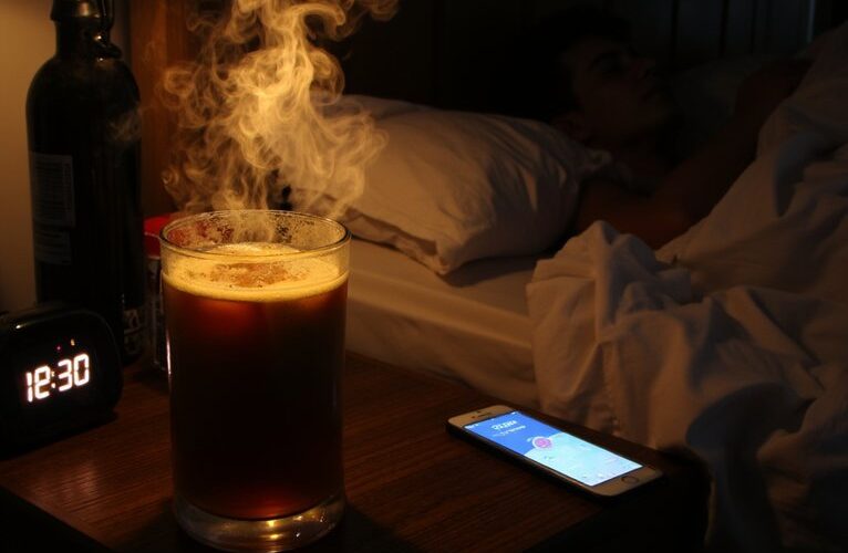 evening drink impacts morning