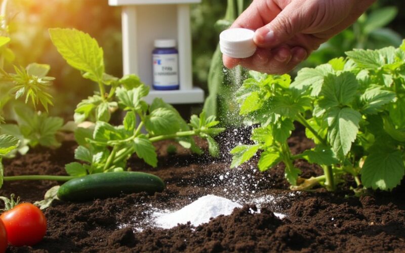 everyday household fertilizer boosts garden growth