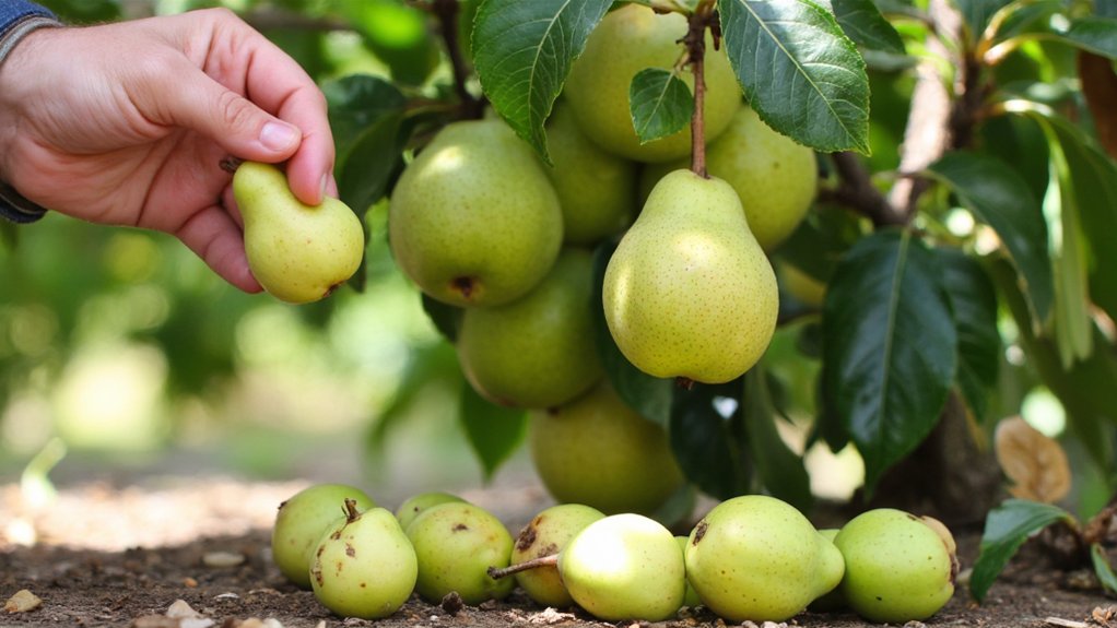 factors influencing premature fruit drop