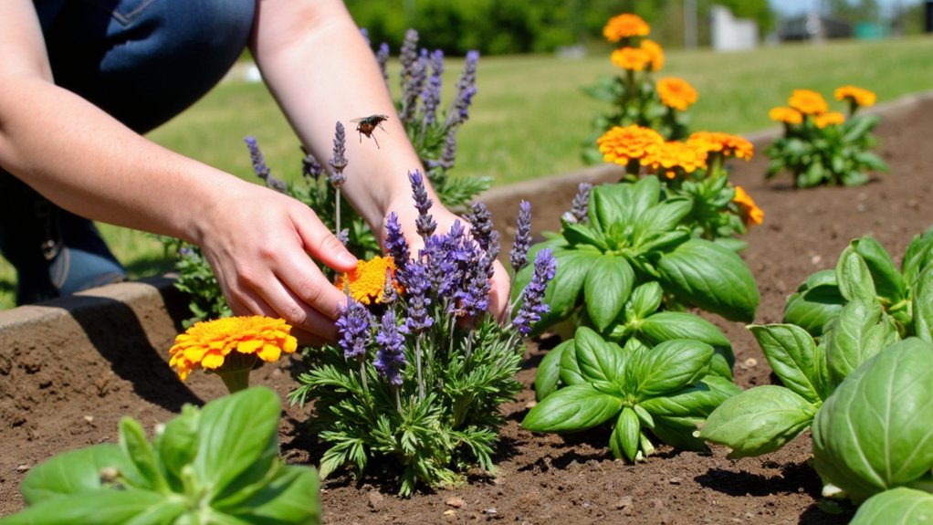 fly repelling botanical barrier defense
