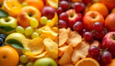 fruit healthier than potato chips