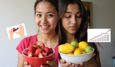 fruits affect hemoglobin differently