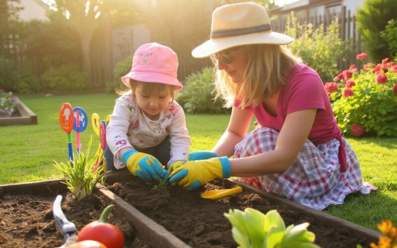 gardening curious children s safe hands