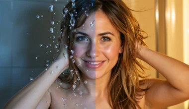 hair beauty destroyed by hard water